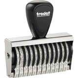 thumbnail of trodat Ziffernbandstempel 54862 12stellig 4mm grau/rot