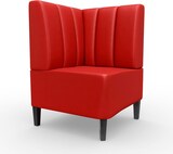 thumbnail of Gastro Eckbank Paris | 64x64 cm | Kunstleder Rot | Vertikal
