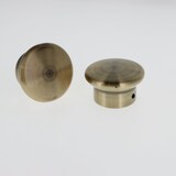 thumbnail of Lot 2 Embouts Chapeau pour tringles à rideaux de Diam. 28mm en Bronze - Boulet