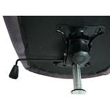 thumbnail of Cadeira de escritório HWC-J64, cadeira giratória, cadeira de secretária, apoio de braço regulável em altura veludo MVG ~ cinzento escuro