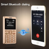 thumbnail of Mini Téléphone Portable Rose Gold 1.77 Pouces Dual SIM Bluetooth MP3 Anti-Perte Argent YONIS