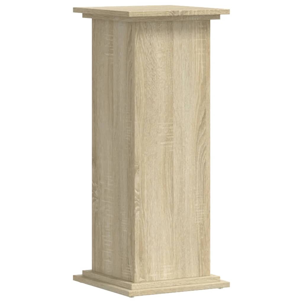 Helloshop26 - Sonoma Pflanzenständer Blumenmöbel 33 x 33 x 80 cm Holzwerkstoff braun 02_0045181