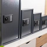 thumbnail of HMF Schlüsseltresor mit Zahlencode, Schlüsselsafe mit Elektronikschloss, 132 Haken, 66,5 x 43 x 13 cm, Anthrazit