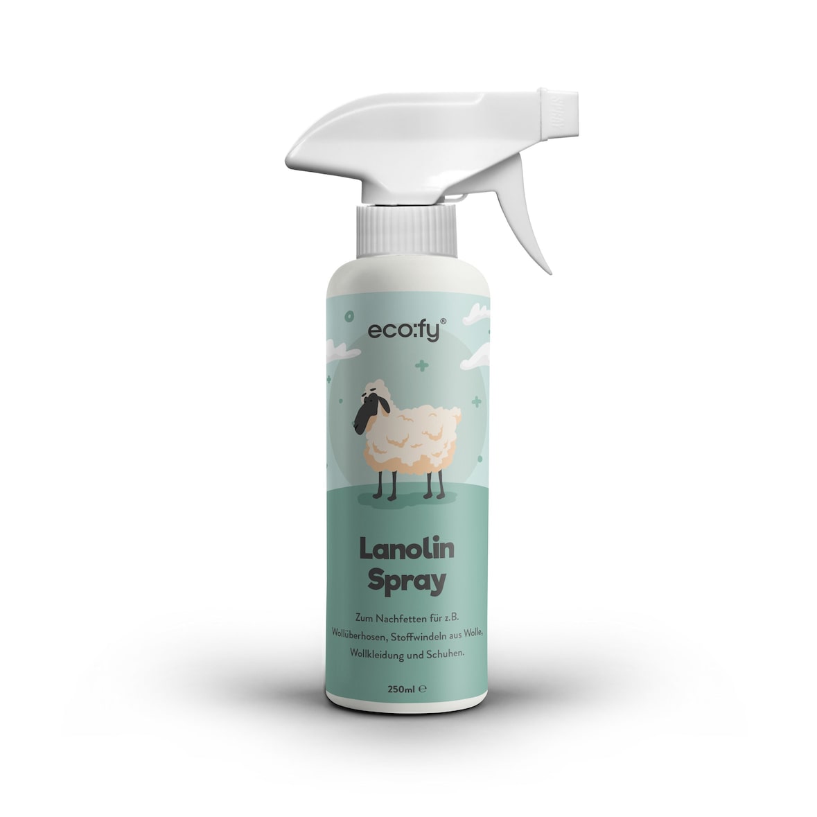 eco:fy Lanolin-Spray - 250ml - flüssiges Wollfett als schnelle Pflege
