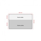 thumbnail of Porte-badge mural - 40 cartes horizontales