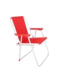 thumbnail of Well Home - Juego de 2 Sillas metálica Plegable de color Rojo 44x44x74cm