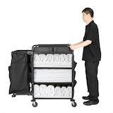 thumbnail of Jantex compacte huishoudtrolley