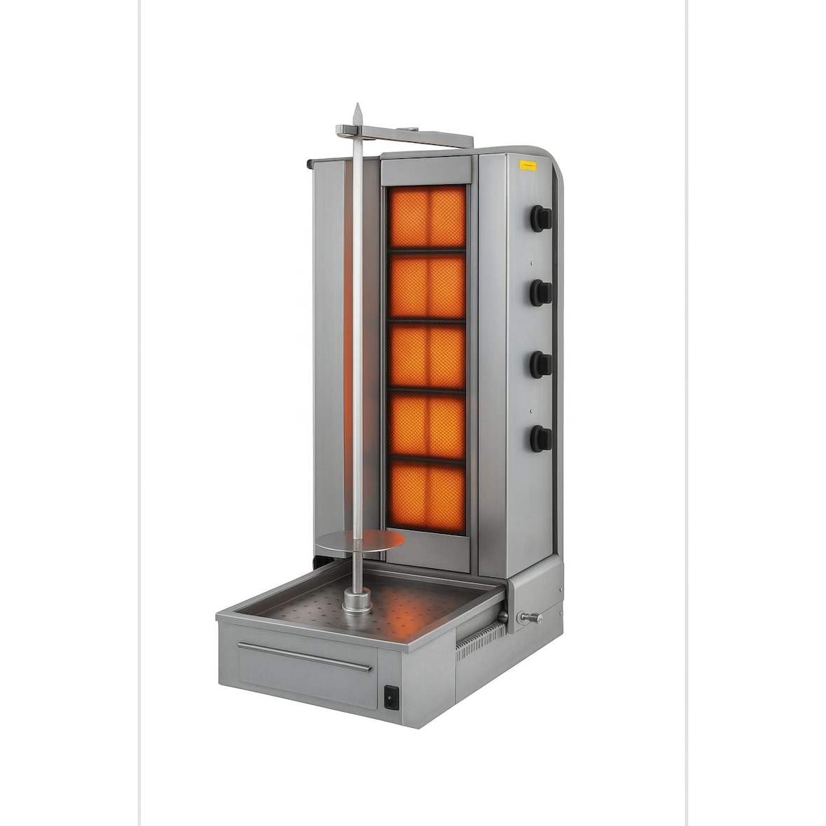 Dönergrill - 5 Brenner - Motor unten - Premium Variante