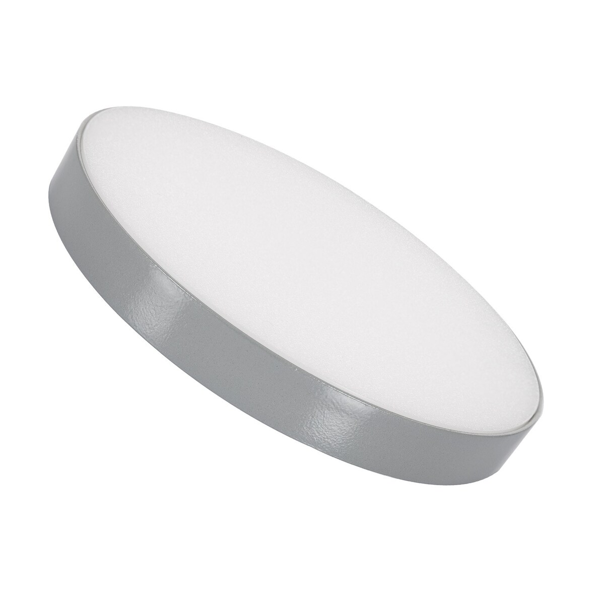 efectoLED Plafón LED 18W Circular Ø180 mm Regulable  Gris