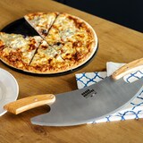 thumbnail of Tranche pizza Rocket 35 cm de découpe -  Marron Autre forme Bois Roger Orfevre 44.00x13.00 cm