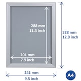 thumbnail of Klapprahmen Europel A4 25mm gold 355085