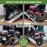 thumbnail of TRUTZHOLM 2 x Alu Auffahrrampen 205 cm 680 kg Tragkraft klappbar rutschhemmend gerillt Verladerampen