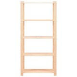 thumbnail of Estantería almacenaje 5 niveles madera pino maciza 250 kg