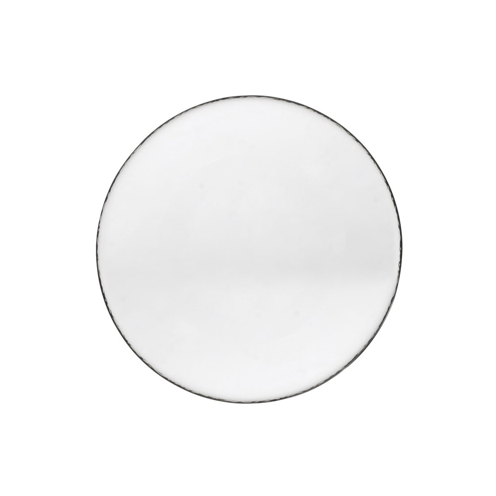 Avet conjunto de 6 pratos de vidro transparente de 16 cm dk38516-p