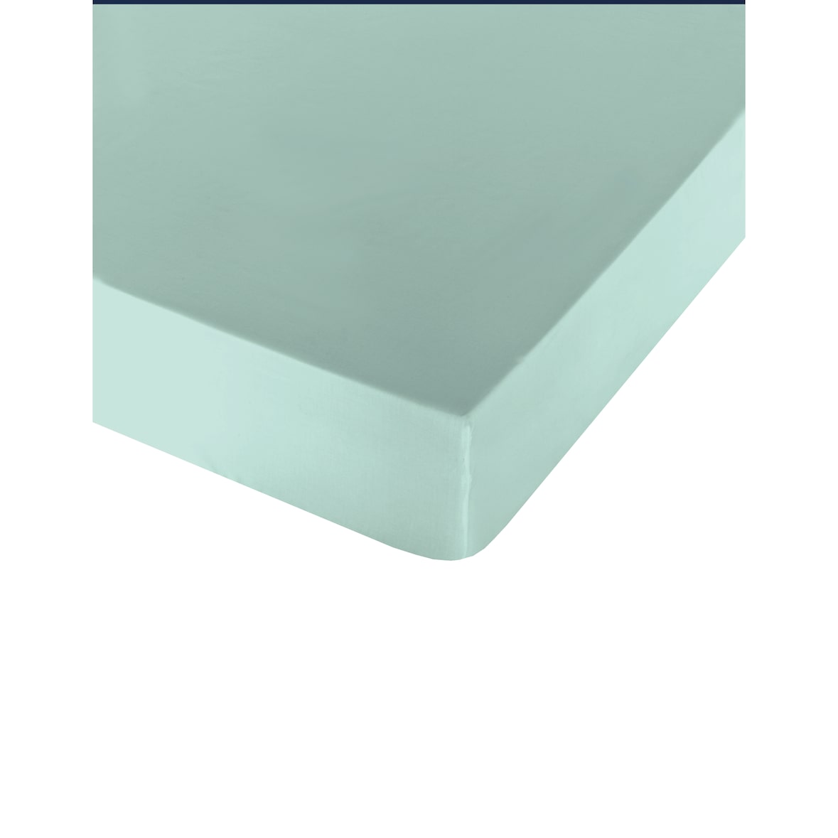 Lençol liso 150 algodão extra macio fabricado na Espanha Verde 702 Naturals