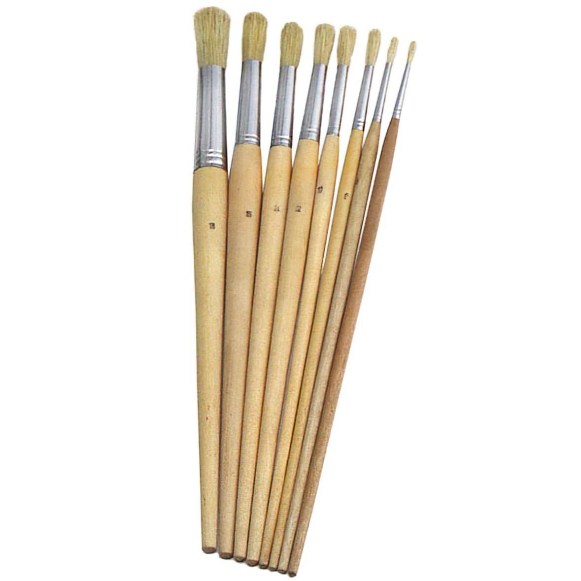 Pincel Brico Redondo Cerda Blanca N º  1