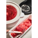 thumbnail of KitchenAid Ijsmachine 5KSMICM, 1,9 l, 27,9 x 21,6 x 17,8 cm (B x D x H), ijskom met roerarm en aandrijfadapter, grijs/ wit