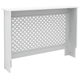 thumbnail of ECD Germany Heizkörperverkleidung Wabenmuster 112x19x82 cm Weiß, MDF lackiert, Heizungsverkleidung Heizkörperabdeckung für Wohnzimmer & Schlafzimmer