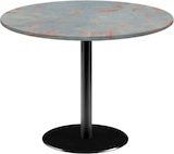thumbnail of RestooTab - Tisch Rome XL Ø120cm Dekor rostgrau