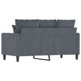 thumbnail of vidaXL 2-Sitzer-Sofa Dunkelgrau 120 cm Samt