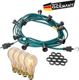 thumbnail of Illu- Party Garten Lichterkette Außenlichterkette 5m grün 5 LED Edison Filament