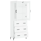 thumbnail of Helloshop26 - Buffet Sideboard Kommode Schrank Aufbewahrungseinheit Organizer Küche Wohnzimmer Lounge hoch 69,5 x 34 x 180 cm 02_0032567