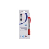 thumbnail of aro Druckkugelschreiber, farbig sortiert, Strichstärke: 1 mm, 10 Stück