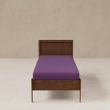 thumbnail of Benetton - Conjunto de 2 lençóis com elástico medindo 100x200cm + 30cm para uma cama de 90cm na cor Rainbow Purple.