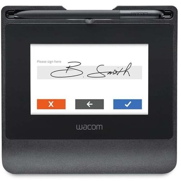 Tableta gráfica y pluma WACOM TABLETA PARA FIRMAS STU-540