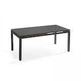 thumbnail of Uitschuifbare tuintafel in grijs aluminium