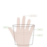 thumbnail of BIOZOYG Suppenbecher to go 25 Stück 400 ml, braun Suppenschüsseln Einweg - Einweggeschirr Alternative zur Plastikschüssel - Becher, Suppe, Soup Bowl