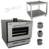 thumbnail of Forno professionale a carbone con supporto per la ristorazione. Forno a legna e a carbone con accessori inclusi per bar, ristoranti e brasserie.