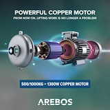 thumbnail of Treuil électrique Treuil motorisé Palan à câble Treuil 500-1000 kg