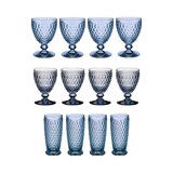 thumbnail of Villeroy & Boch Boston Coloured Wein- & Longdrinkgläser 12er Set blau