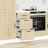 thumbnail of vidaXL Küchen-Unterschrank Lucca Sonoma-Eiche Holzwerkstoff
