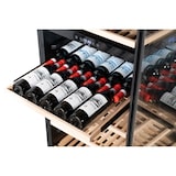 thumbnail of METRO Professional Cave para vinhos GWC1171D, aço inoxidável/vidro, 59.5 x 69 x 173.7 cm, 171 garrafas, com fechadura, preto/prata