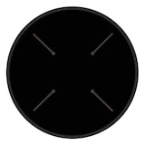 thumbnail of Ronde HPL tuintafel 70 cm naturel eiken Oviala