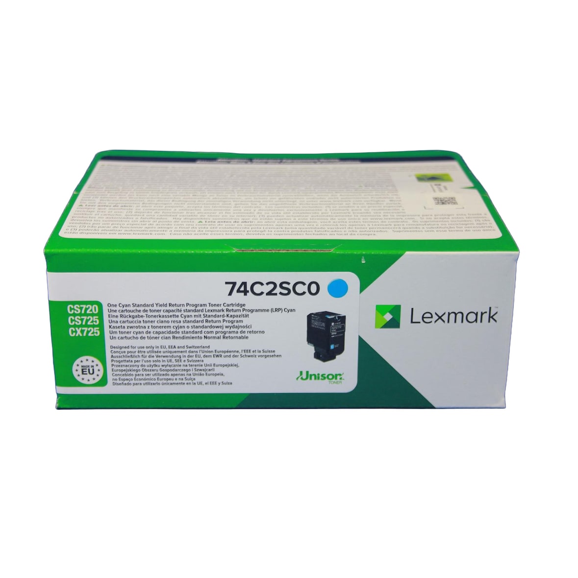 Lexmark 74C2SC0 Toner Cyan -A