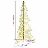 thumbnail of vidaXL Kerstboom met 240 LED Warmwit 180 cm Rattan