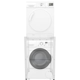thumbnail of DELUKE® Waschmaschinengestell KAMED - Stahl, 105x75x62cm, Universal Waschmaschinenregal Waschmaschinenuntergestell Zwischenbau Stapelbausatz Weiß