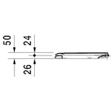 thumbnail of Duravit WC-Sitz D-Code mit Absenkautomatik, Scharniere Edelstahl, weiß