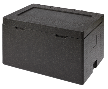 METRO Professional Caixa térmica Cargo com abertura superior, 80 x 60 x 52 cm, polipropileno, 120 L, preto