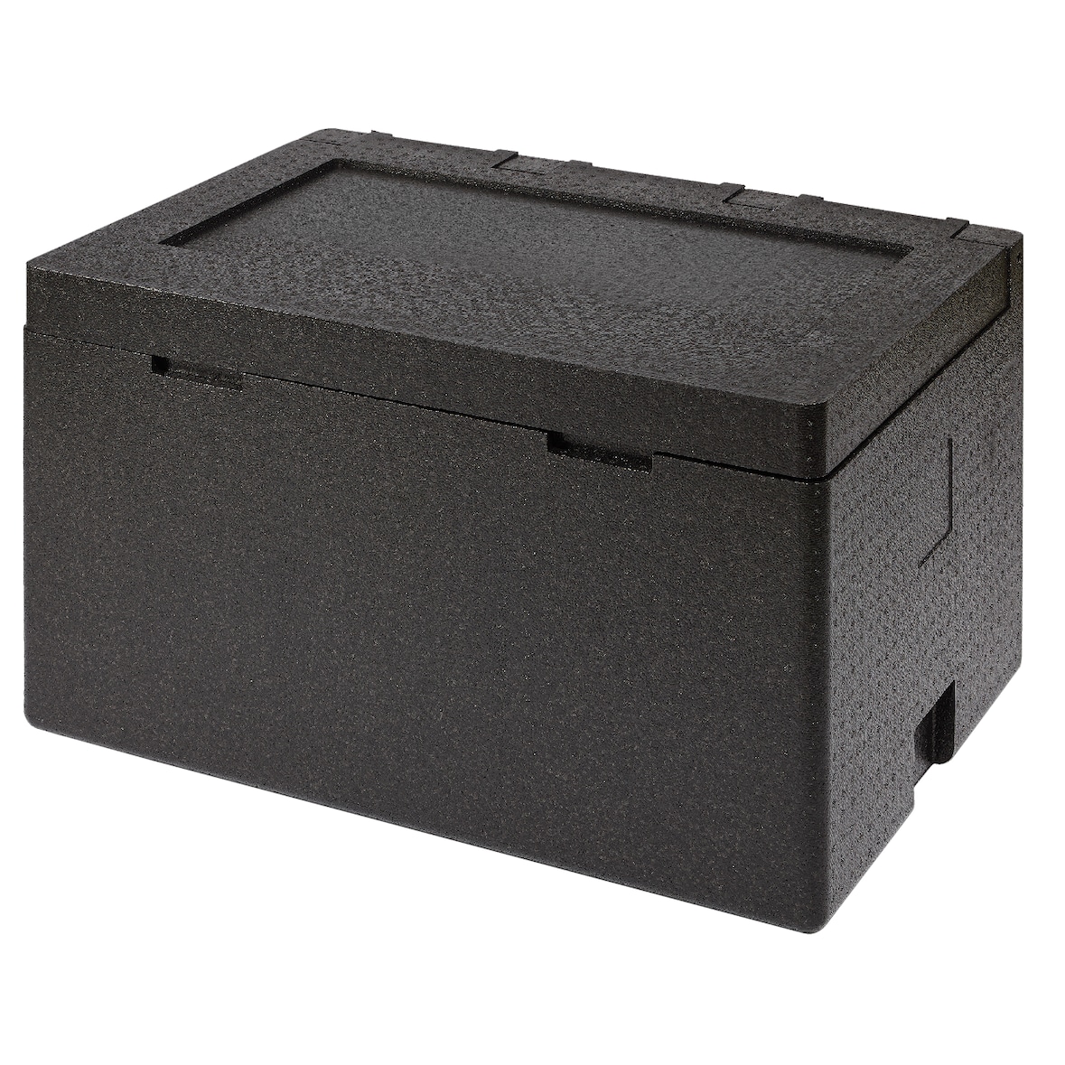 METRO Professional Caixa térmica Cargo com abertura superior, 80 x 60 x 52 cm, polipropileno, 120 L, preto