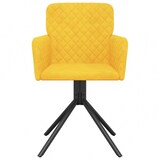 thumbnail of Chaises pivotantes à manger lot de 2 Jaune Velours Modèle Elmorin