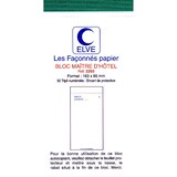 thumbnail of ELVE Bloc Maître d' hôtel 165X85 mm 50 feuillets Autocopiants Triples