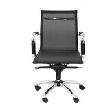 thumbnail of Barrax confidente Silla  con mecanismo basculante multiposición y  Respaldo y asiento de malla color negro