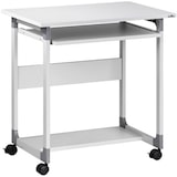 thumbnail of Durable, Pc Workstation System 75 FH, con ruote, 3 ripiani, 75 x 53,4 x 77 cm, grigio