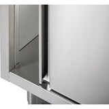 thumbnail of Durchreicheschrank ohne Aufkantung B 100cm x T 60cm