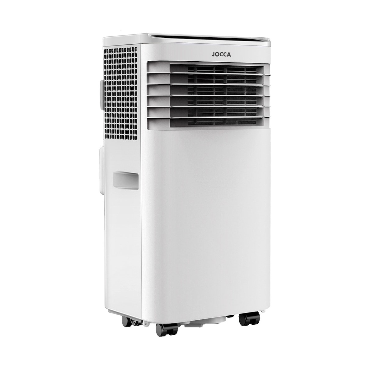 Climatiseur mobile 9000Btu/h 2.6kW Refroidisseur d'air Minuterie 24h 4 roulettes Déshumidificateur Ventilateur Air frais Jocca