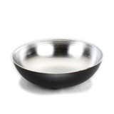 thumbnail of Deko Schale 30cm Kunststoff Schwarz / Silber